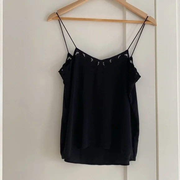 Sezane Paloma Silk Top SZ 36 US4 - Picture 6 of 6